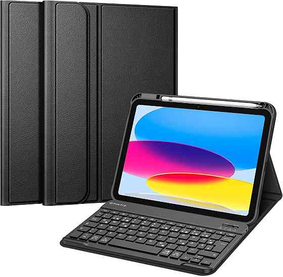 Фирменный чехол клавиатура Fintea для iPad A16 11 поколения 2025/ 10-го поколения (2022) A2696 / A2757 / A2777 держатель карандаша Днепр