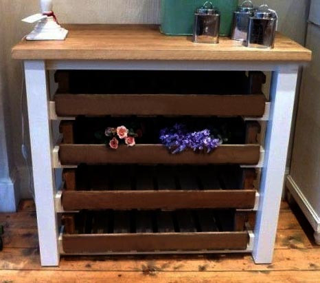 Стелаж для овочів і фруктів "Рітадамі" зефір-капучино Миколаїв - фото 1