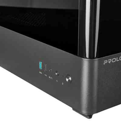 Корпус Prologix Lumi GM-01AB Glass Black Вінниця