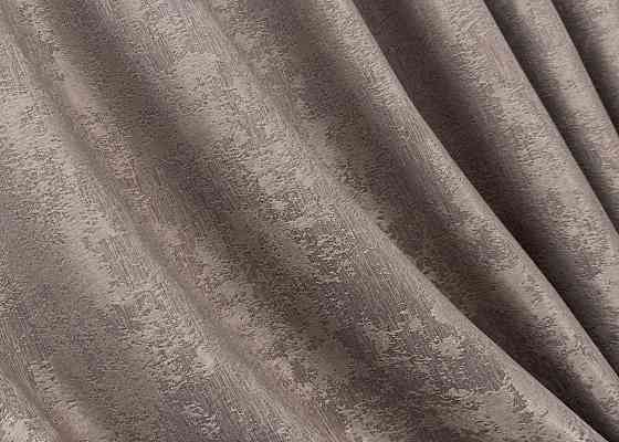 Комплект штор VR-Textil Жакард Мармур 150х270 2шт і Тюль 500х270 1669ш-1400т Какао з білим 71-008/4 Київ