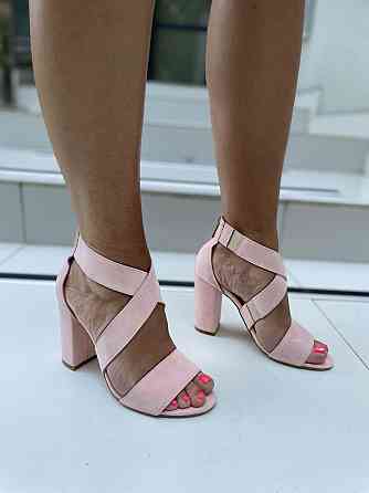 SANTINI Босоніжки жіночі SANTINI 259362-22 пудра (літо, замша натуральна) (3774) Коломыя