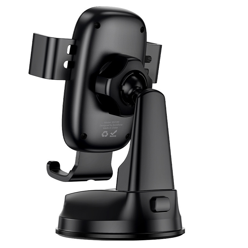 Автотримач для телефона BOROFONE BH130 Follower gravity car holder(center console) Black Одеса - фото 4