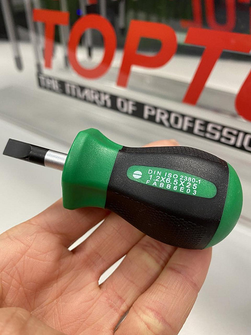 Викрутка мінішліцьова TOPTUL 6.5x25 мм FABB6E03 Одеса - фото 2