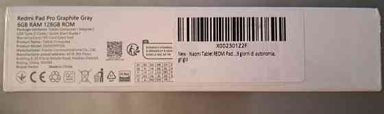 Планшет Xiaomi Redmi PAD Pro 6/128Gb. Graphite Gray .Новий . Киев