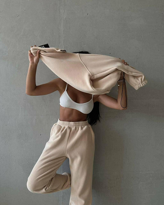 Теплий жіночий костюм з фліс-полару Одеса - фото 3