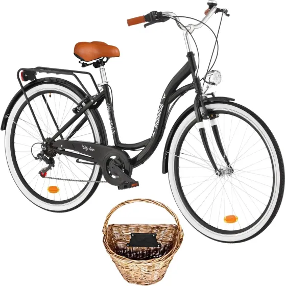 Велосипед Indiana Moena S7B Damski Czarny 28 2023 Київ