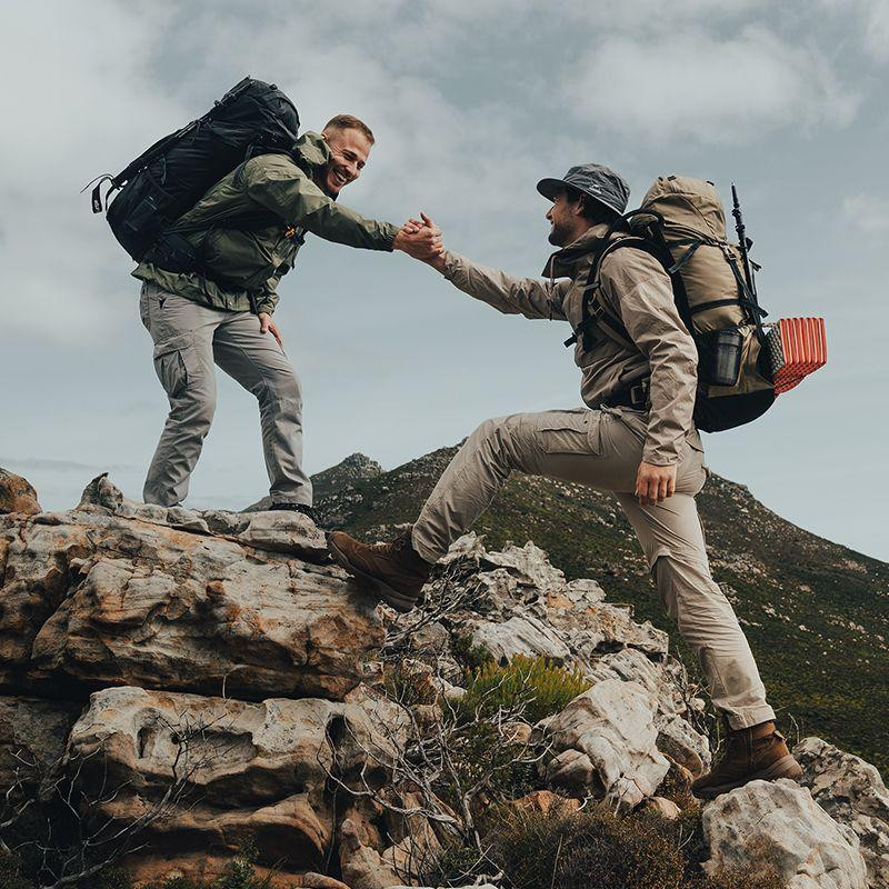 Рюкзак туристичний Naturehike NH70B070-B, 70 л + 5 л, світло-коричневий Киев - изображение 5