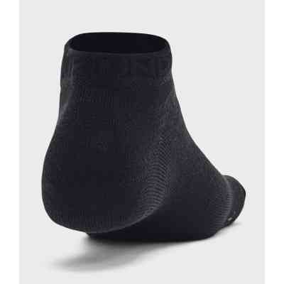 Носки Under Armour 1382958-001 Essential Low Cut 3 пари чорний SM (196885591983) Винница