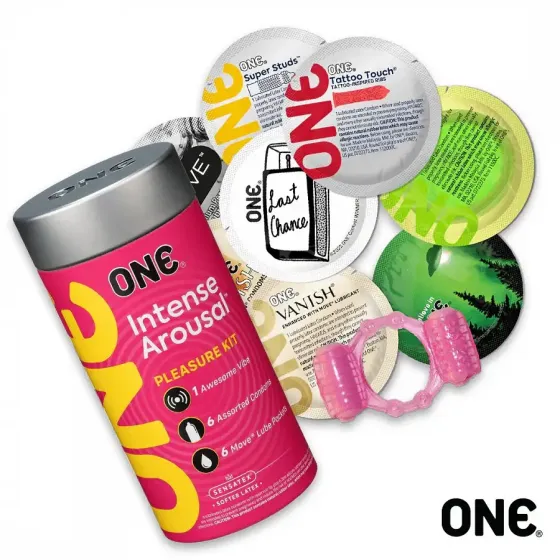 Подарунковий набір ONE Intense Arousal, подарункова упаковка тюб Львов