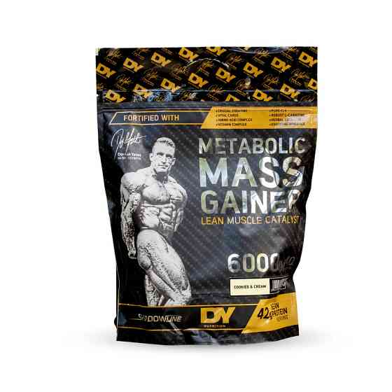 Гейнер DORIAN YATES NUTRITION METABOLIC MASS GAINER 6000G (COOKIES AND CREAM) Луцк