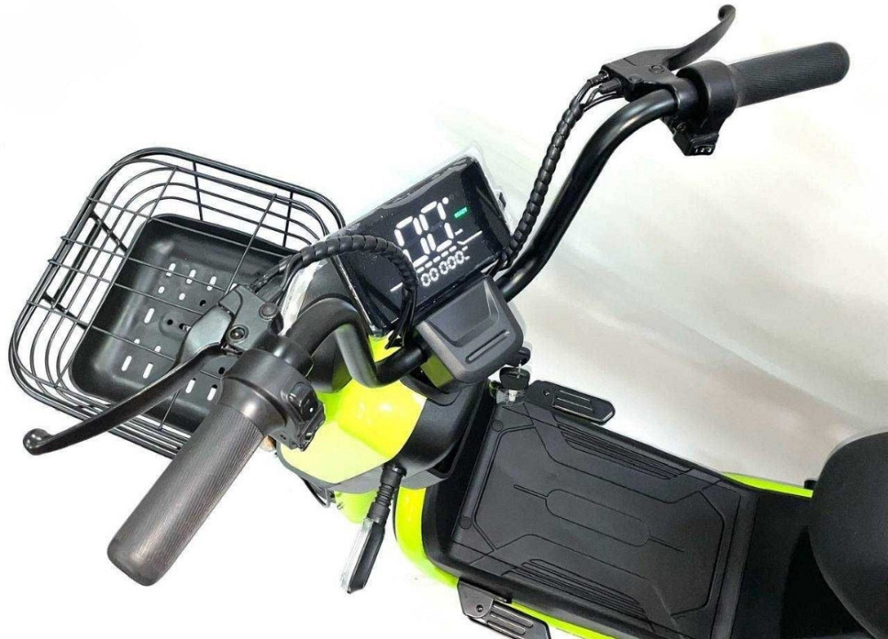 Электрический велосипед Crosser CR2 800W (графеновые акб 60V/24Ah) Зеленый. Харьков - изображение 3