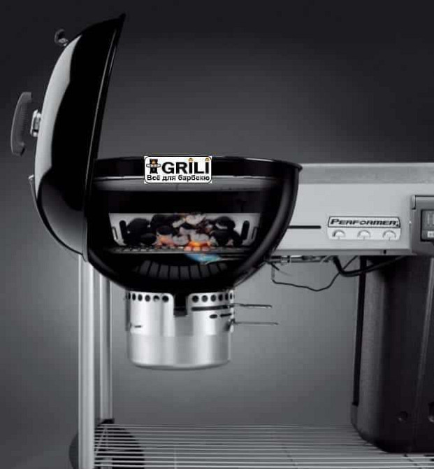 Вугільний гриль Performer Deluxe GBS 57 см Weber 15501004 Код: 003480 Рівне - фото 3