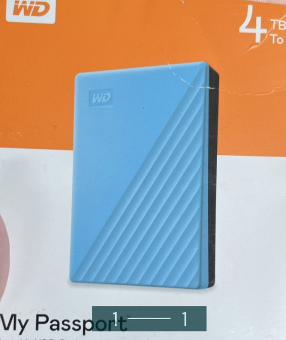 Жёсткий Диск: Western Digital My Passport 4TB. Киев - изображение 1