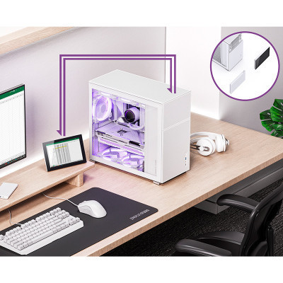 Корпус JONSBO D41 MESH SC White Винница - изображение 6