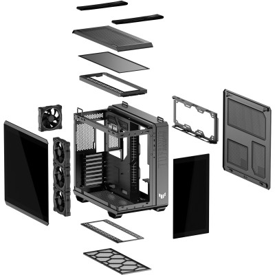 Корпус ASUS TUF Gaming GT502 Horizon ARGB Black (90DC0090-B19020) Вінниця - фото 7