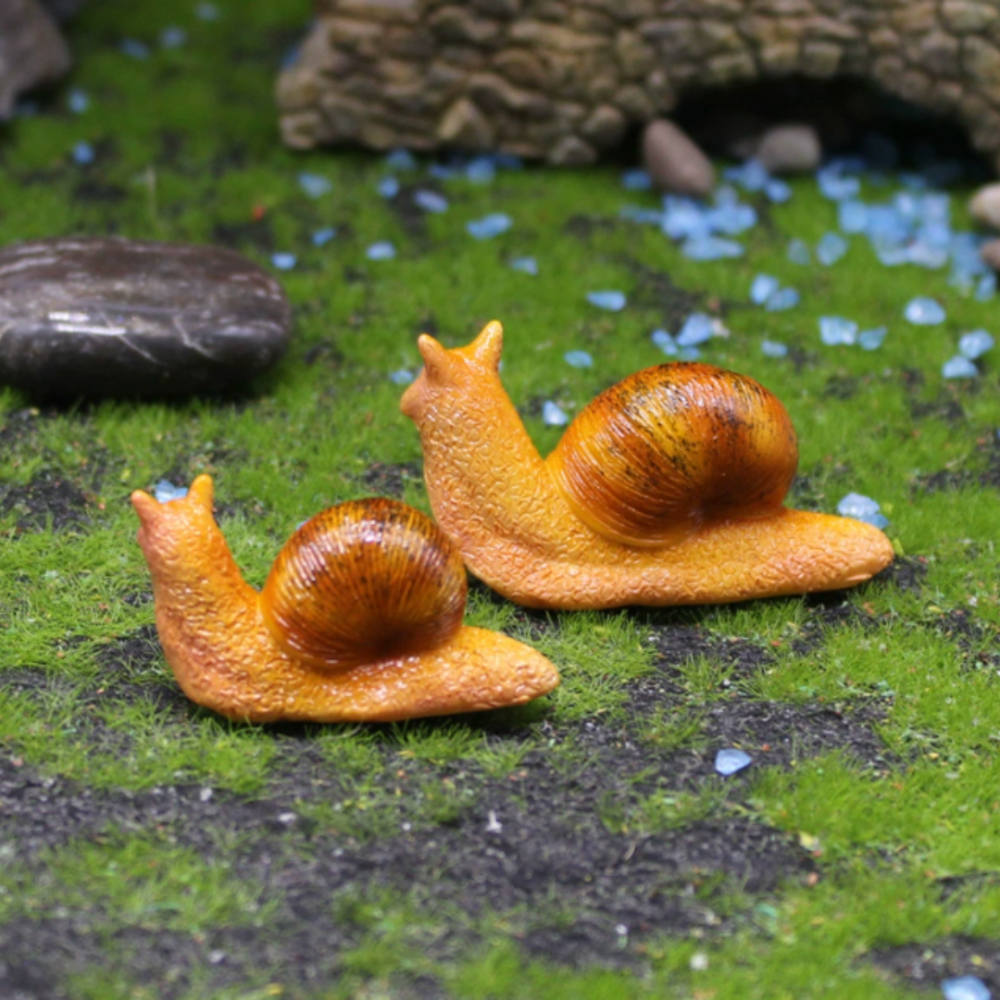Фигурка Улитка из полистоуна 3.3 х 6.1 см Для мини-сада и микроландшафта 47 Одесса - изображение 4