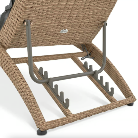 Садовий шезлонг Di Volio Ciampino бежево/сірий Киев