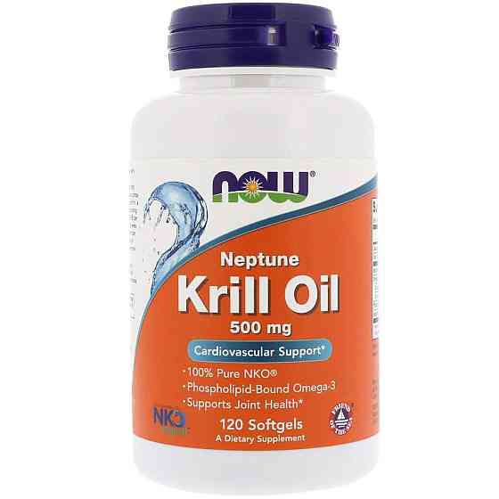 Масло криля Now Foods Neptune Krill Oil 120 капс Киев