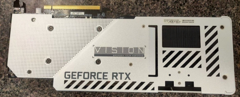 Відеокарта: Gigabyte Vision RTX 3070TI 8Gb. Київ - фото 2