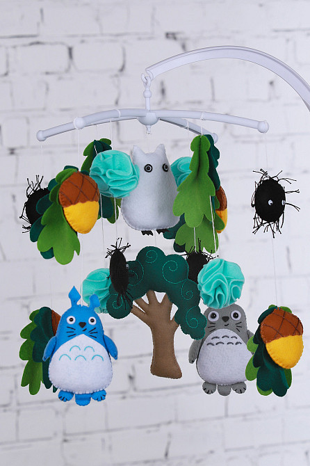 Музичний мобіль WoollyFox «Тоторо» з 35 мелодіями Київ - фото 1