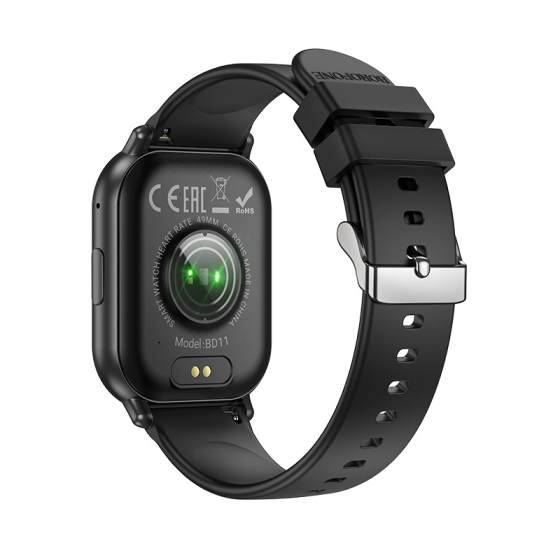 Смарт-часы BOROFONE BD11 51mm. 220 mAh. IPX4 Smart sports watch (call version) Black Одесса