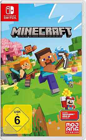 Гра Nintendo Minecraft Nintendo Switch картридж Mario Mash-up Pack німецька мова 6+ до 8 онлайн/4 локально Київ