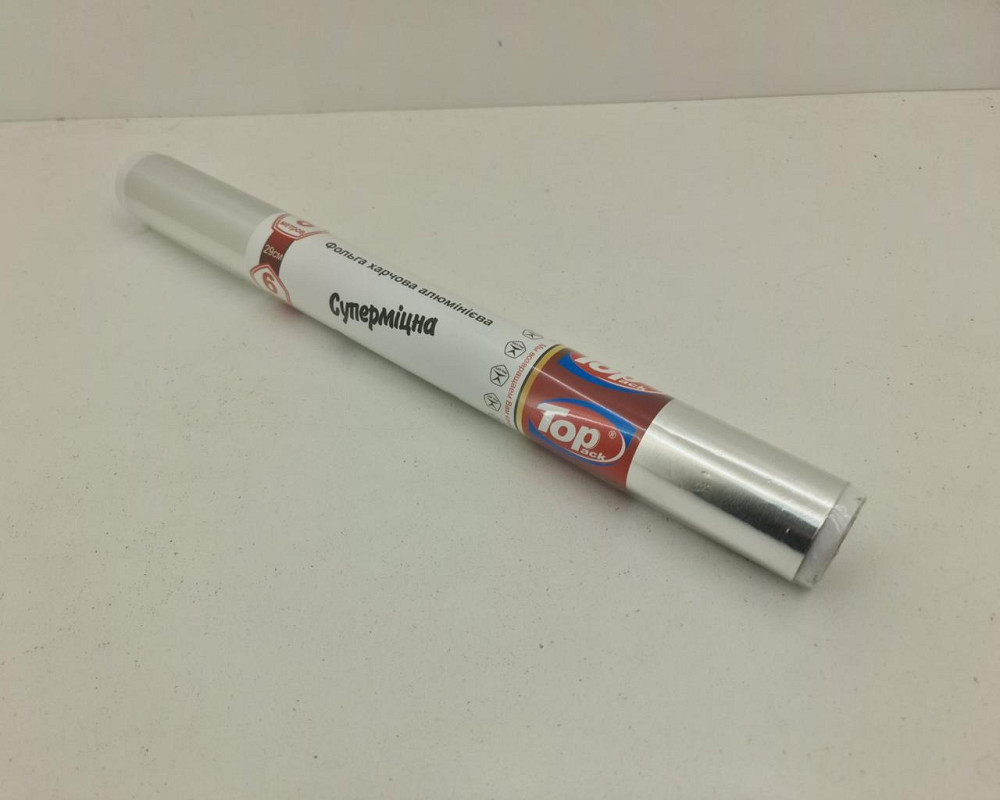 Суперщільна Фольга 6 м/44 см (30 мкр) ТОР (1 рул) Харків - фото 4