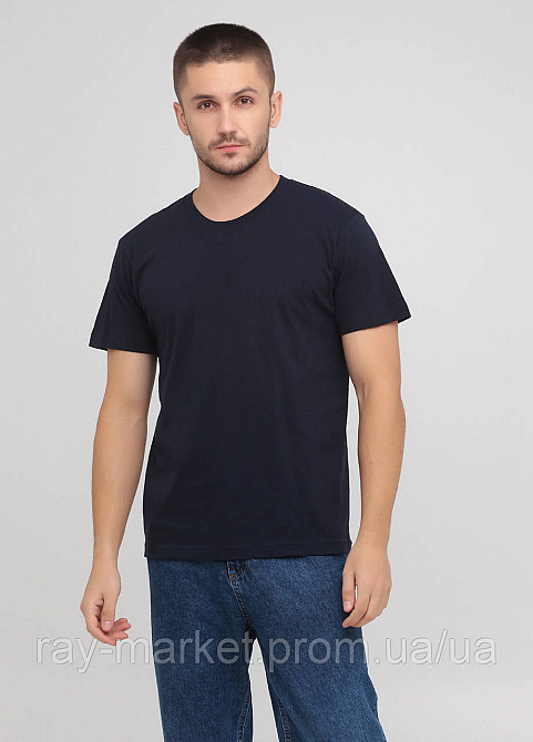 Футболка базова Stedman Classic-T Unisex чоловіча глибоко темно-синя (ST2000-BLM) XL Київ - фото 1