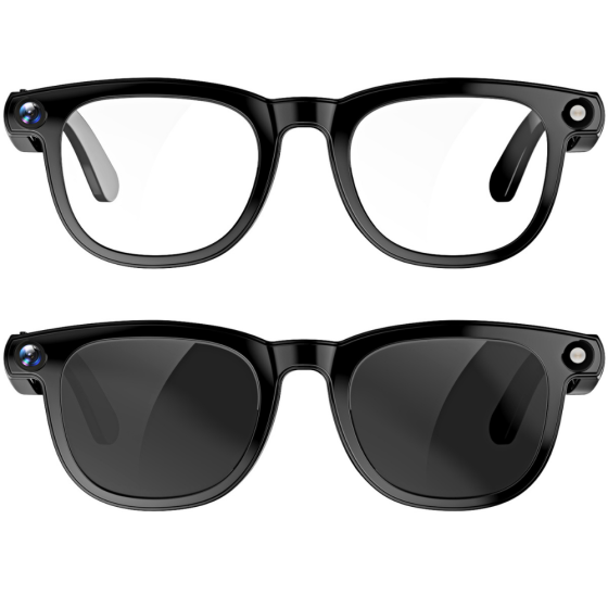 Смарт очки с камерой с Bluetooth,WiFi 2K/1080P и AI-функциями:голосовое управление,звонки,фото, видео с влагозащитой Каменец-Подольский