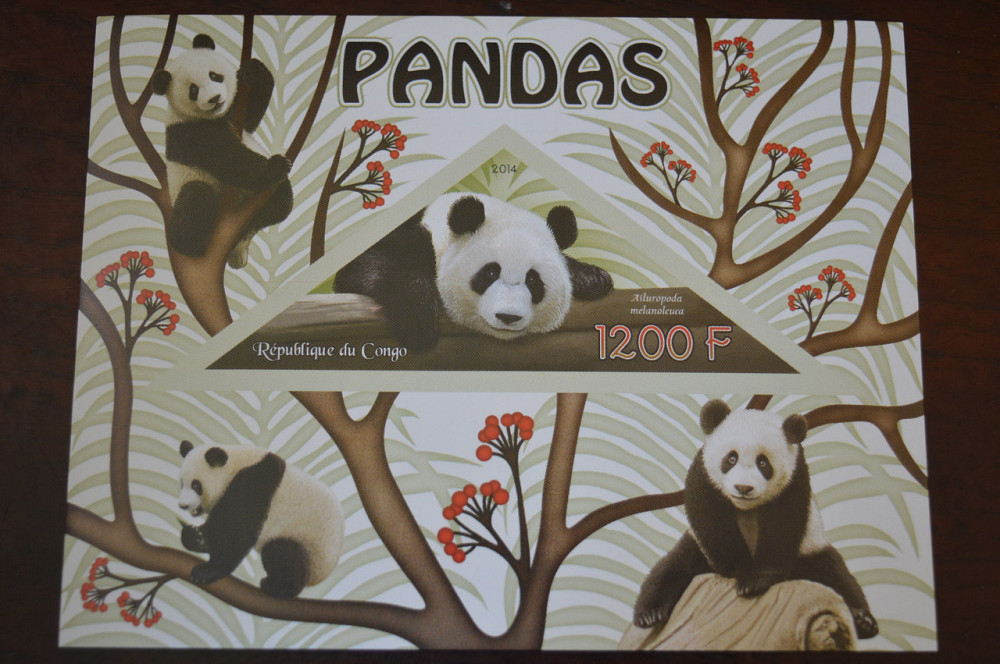 Конго. Фауна. Личности. Блок. 2014 р. (А-34) Полтава - фото 1