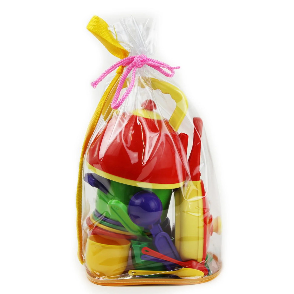 Дитячий ігровий набір посуду ЮНІКА 71009 17 предметів Різнокольоровий Вінниця - фото 1