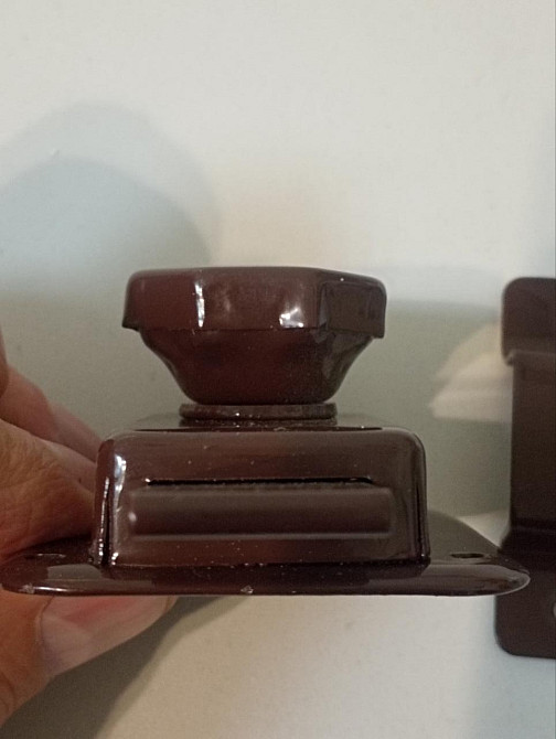 Засув для ванної кімнати коричневий "P-o" Київ - фото 2