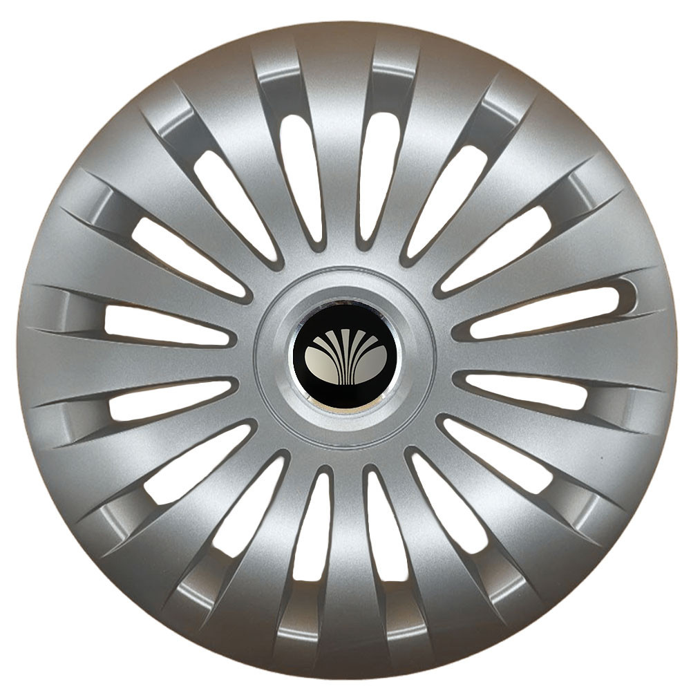 Автомобильные модельные колпаки R17 Daewoo 504 4шт, SJS, серебристые Киев - изображение 1