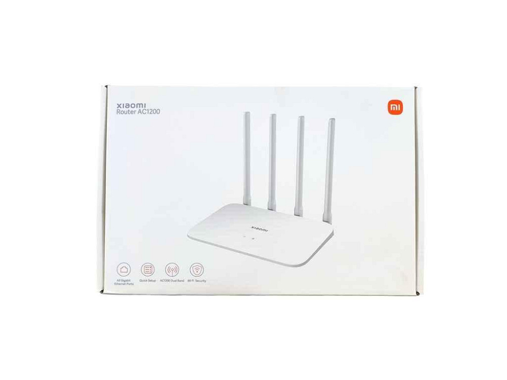 WI-FI роутер Mi AC1200 Gigabit Wi-Fi/2xLAN/1xWAN/802.11AC/2.4 ГГц/5 ГГц/4 антени ТМ Xiaomi Київ - фото 1