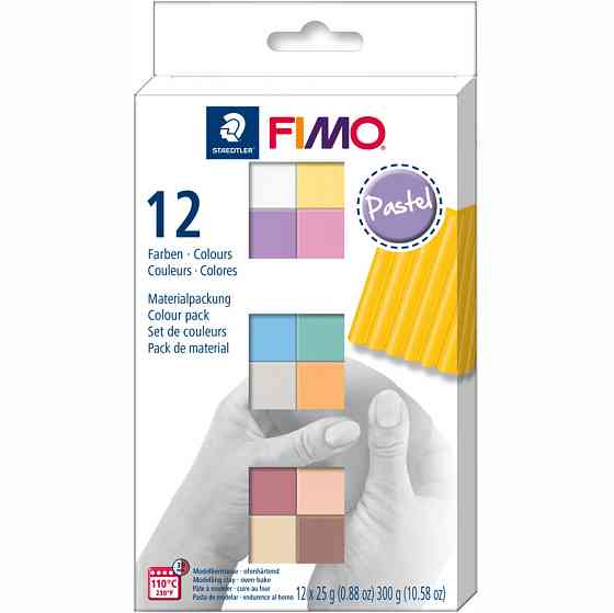 Набор пластики “Pastel Colours” 12х25г Fimo Киев