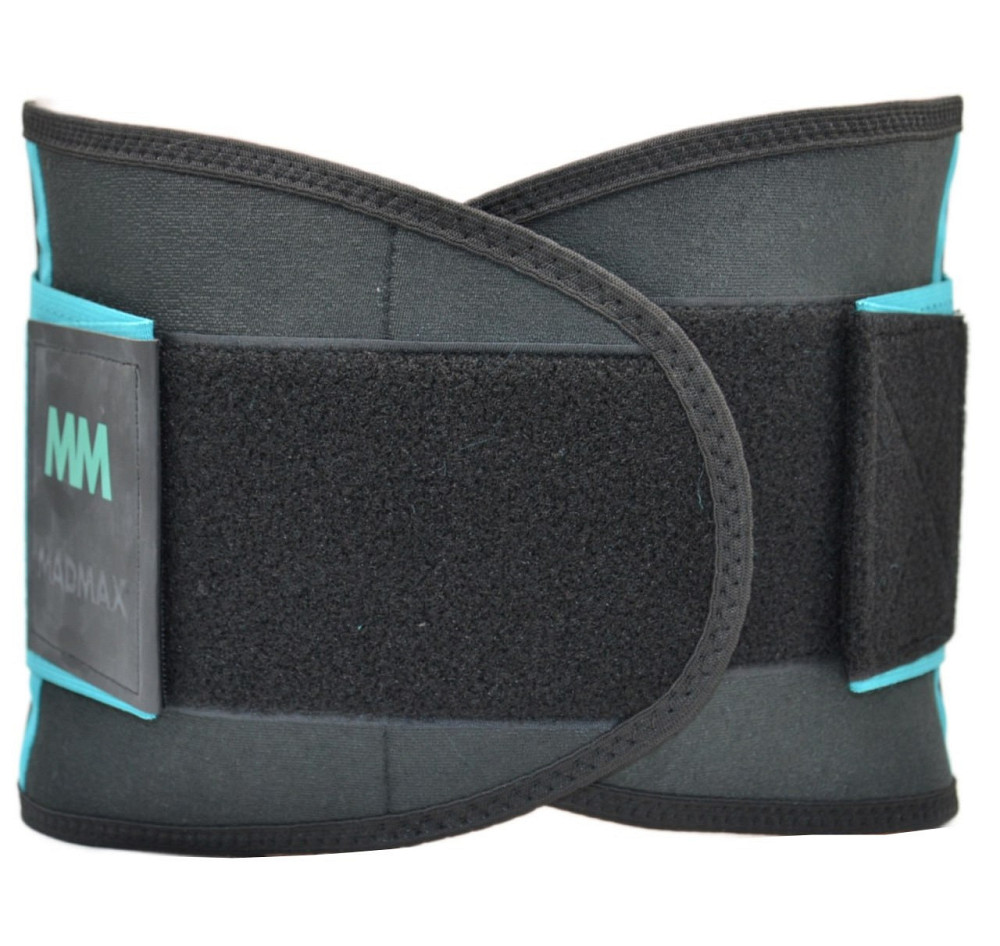 Пояс компресійний MadMax MFA-277 Slimming belt Black/turquoise S Кам'янське - фото 7
