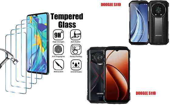 Захисне скло ArmorGlass для DOOGEE S110, DOOGEE S118 – стійке до подряпин та ударів Київ