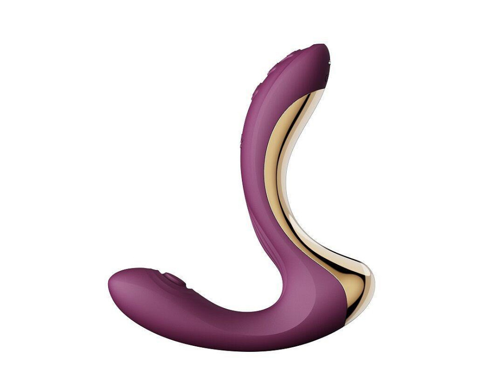 Вібратор-пульсатор з вакуумною насадкою Zalo – Talis G-Spot PulseWave Vibrator Velvet Purple Sex Aura Київ - фото 3
