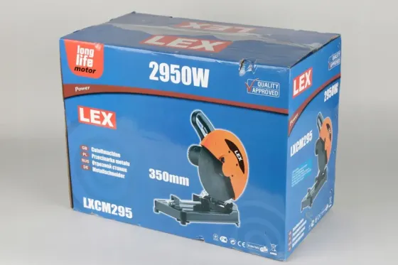 Монтажна пила LEX LXCM295 – диск 350 мм, потужність 2950 Вт Львів