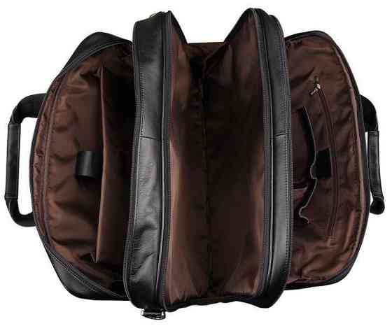 Сумка чоловіча Vintage 14379 Чорна Київ