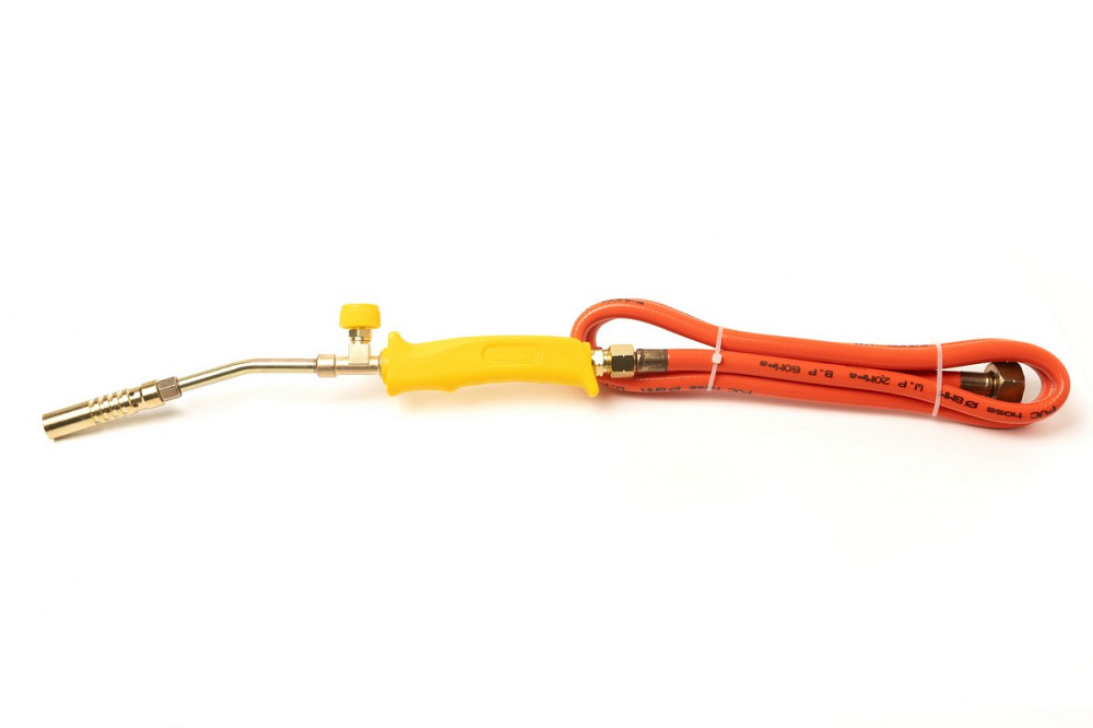 MASTERTOOL Пальник ручний газоповітряний MASTERTOOL з насадками Ø 17/22/40 мм 400 мм 157 г/год Коломия - фото 6