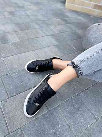 BBG Сліпони жіночі B.B.G чорний/срібний еко-шкіра размер 38 (2505) Коломия