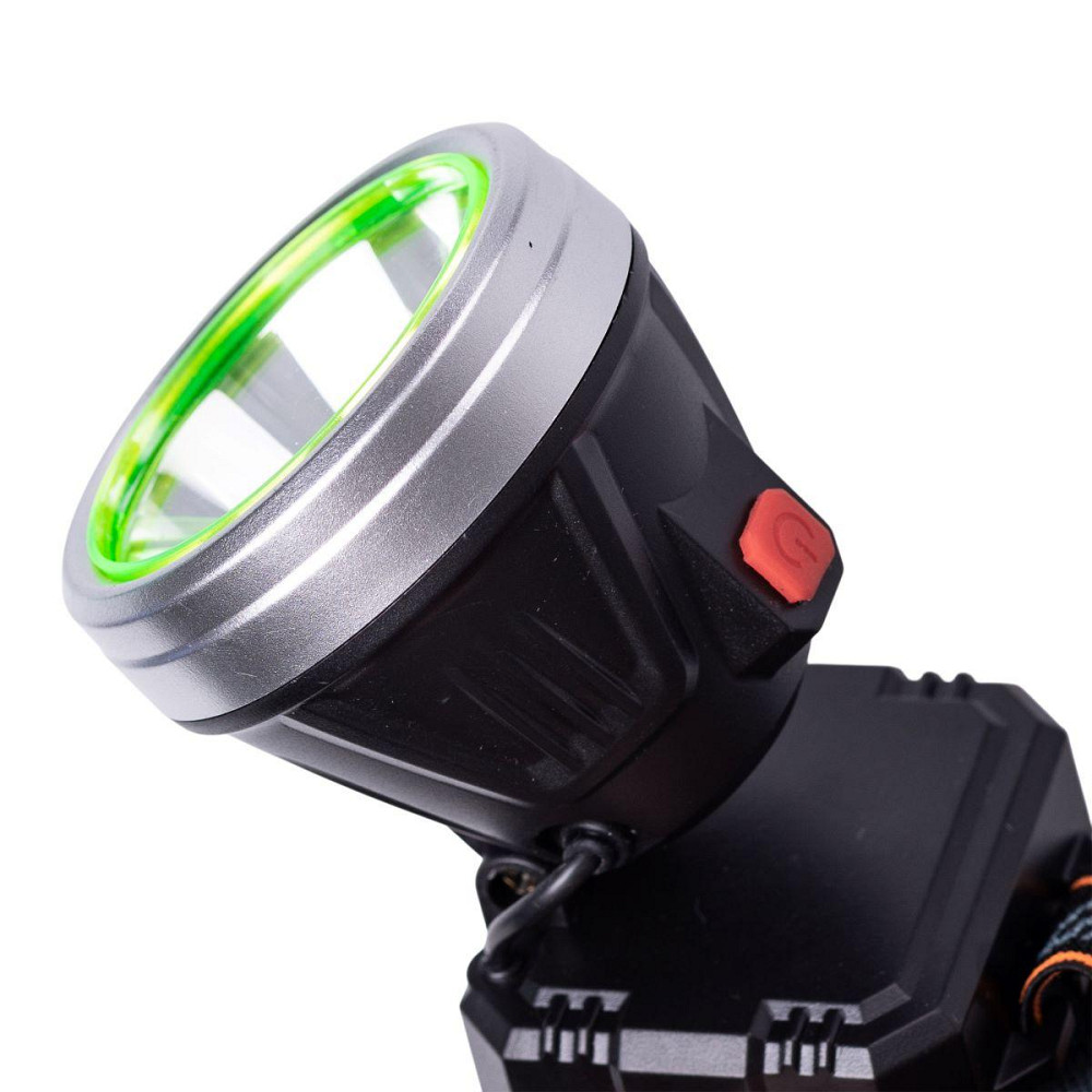 Налобний ліхтар акумуляторний 9х8х7 см 5 В 3 режими роботи LED HP-JG-3 Київ - фото 5