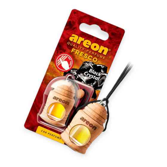 Ароматизатор на дзеркало рідкий 8мл areon fresco бут.+кірка "black crystal" Мукачево