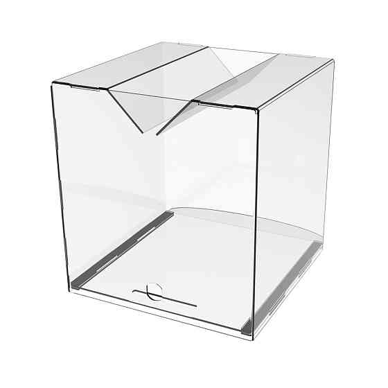 Ящик для пожертвований EKOSTAR 200х200х200 широкая щель Киев