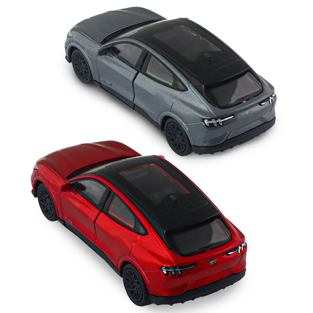 Автомодель - Ford Mustang Mach-E GT 2023 (червоний, сріблясто-сірий) Днепр - изображение 9