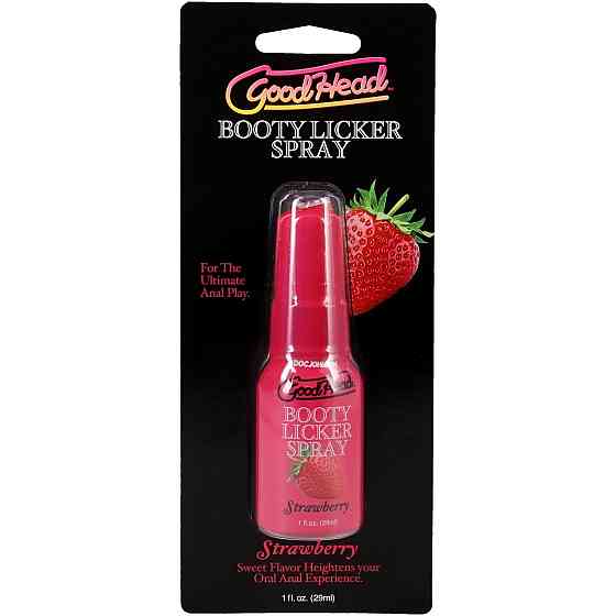 Спрей для анилингуса Doc Johnson GoodHead Booty Licker Spray - Strawberry 29 мл Sex Aura Киев