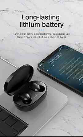 ДЕФЕКТ Наушники беспроводные TWS A6S Bluetooth 5.0 (по типу Airdots) Киев