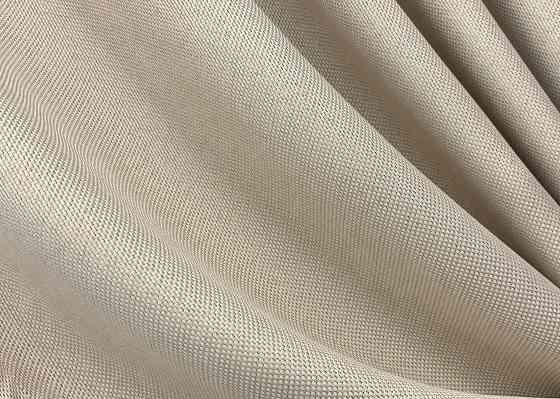 Шторна тканина, льон-блекаут з фактурою "Льон мішковина" колір холодний бежевий 1080ш Київ