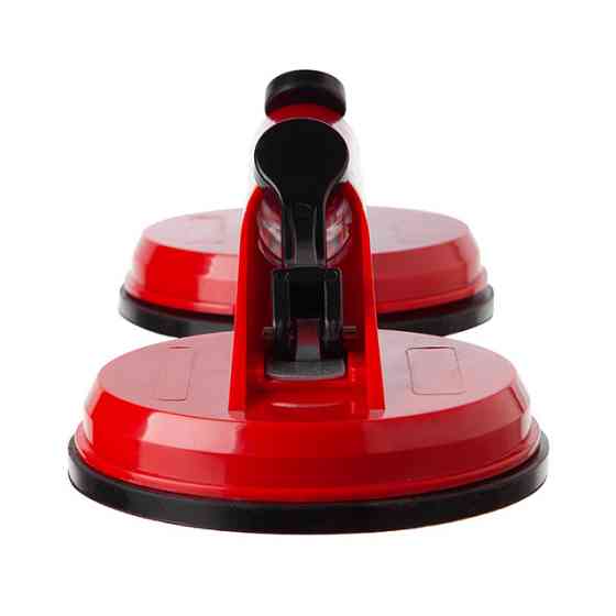 Присоска INTERTOOL HT-7102 HT-7102  2×120 мм, 80 кг - для роботи з важким склом Львів